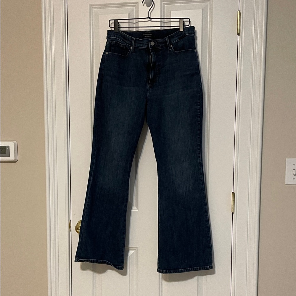 Banana Republic Dark Indigo Flare Jeans